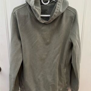 Abercrombie & Fitch Men's Olive Hoodie Sweater